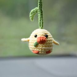 duck car decor for teens, duckling car accessories, kawaii duck gift, duck lovers