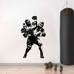 Great Boxing Stars, Boxing Gym Training, Gym Workouts, Sport, Car Stickers Wall Sticker Vinyl Decal Mural Art Decor