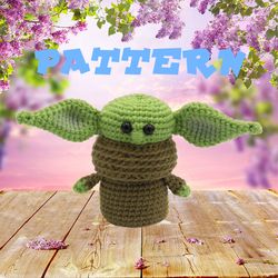 Crochet pattern baby Alien, crochet amigurumi, instant download pdf file green goblin alien toy, Crochet pattern pdf