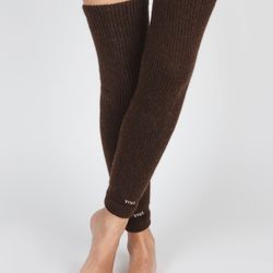 brown wool gaiters for women, warm leggings. wool leg warmers. winter leg warmers. hand knitted flip flop socks.