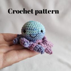 Crochet pattern octopus, crochet octopus, octopus pattern pdf, octopus staffed animals, amigurumi octopus