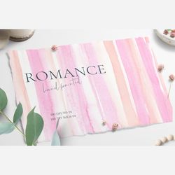 Romance Watercolor Textures Backgrounds, wallpaper, wedding invitation, card design, gradient, save the date