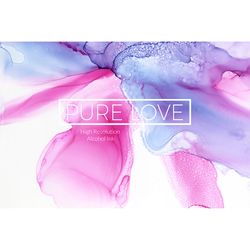 Alcohol Ink Textures Pure Love Backgrounds, wallpaper, wedding invitation, card design, gradient, save the date,rsvp