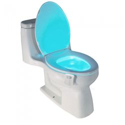 smart pir motion sensor toilet seat night light