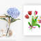 Poster Bouquet of tulips and narcissuses-06 A4 size_4.jpg