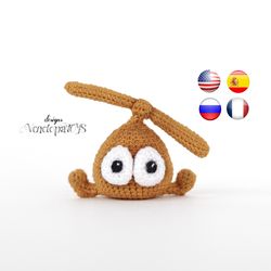 Pattern Amigurumi Roto from Cut the Rope