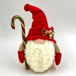 Christmas scandinavian gnome, Sweden gnome, Soft plush gnome, Winter gnome, Small gift, Christmas decor, Coworker gift