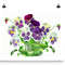 Bouquet with Claret blue pansies cov 1.jpg