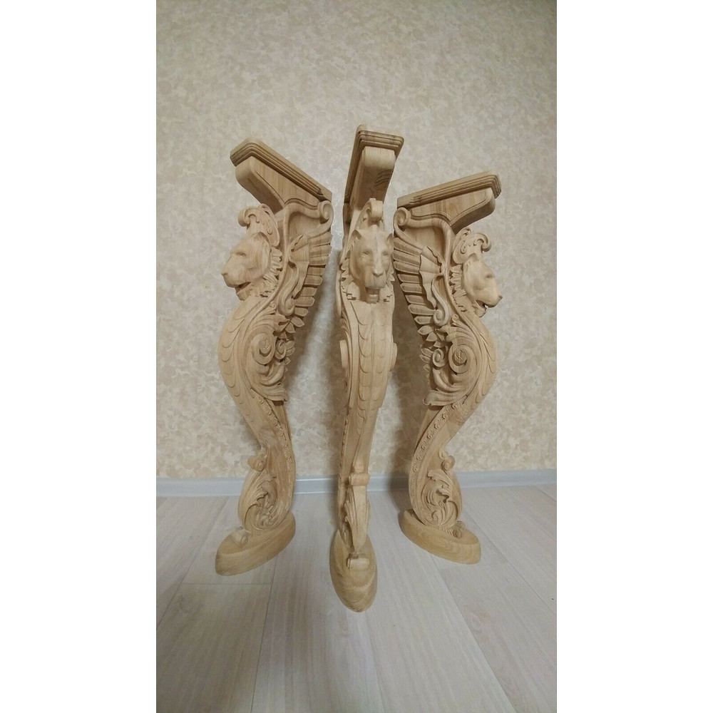 Lion baluster-Carved pillar-Fireplace corbel-carved lion-lion pillar- stair balister-stair pillar-kitchen island124.jpg