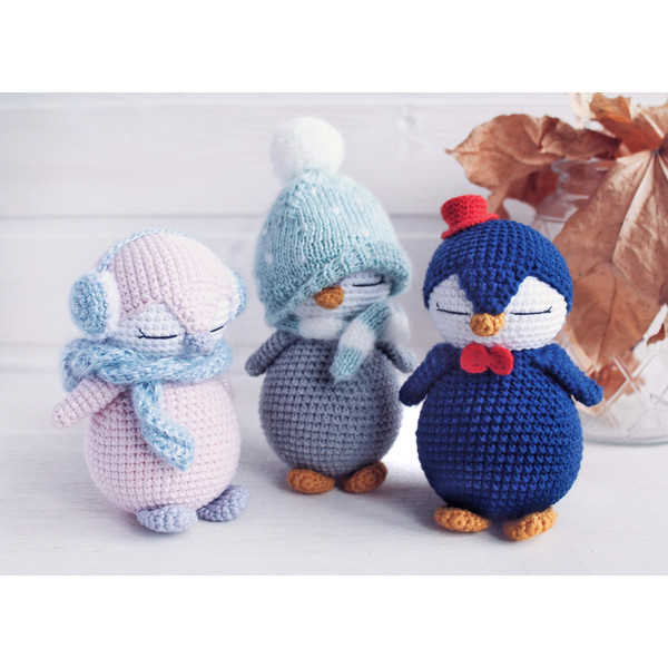 Easy Amigurumi penguins crochet pattern for beginners.jpeg