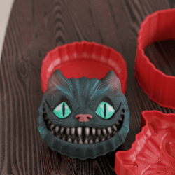 3d mold for bombs "cheshire cat"