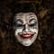 jack nicholson's joker mask from the movie batman 1989