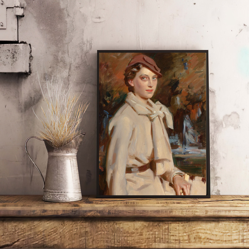 Vintage woman portrait giclee print.jpg