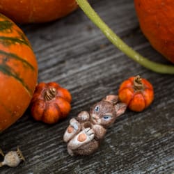 original art supplies clay bunny brush rest brush holder collectibles kawaii