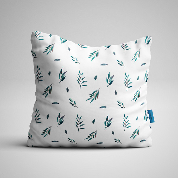 leaves seamless pattern pillow case