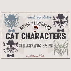 Vector Cat Illustrations