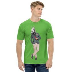 Men's t-shirt Horse-Green