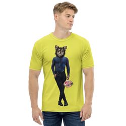 men's t-shirt yellow-dog