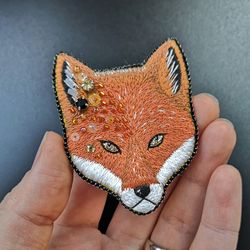 Fox Brooch brooches for woman