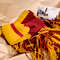 Griffindor Hand knit women Headband and Griffindor knit long scarf
