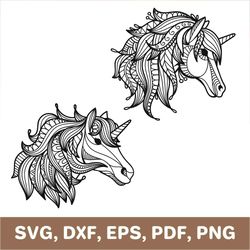 Unicorn svg, unicorn template, unicorn dxf, unicorn png, unicorn laser cut, unicorn cut file, unicorn pdf, Cricut, SVG