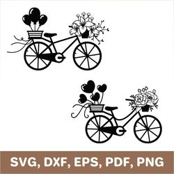 Vintage bicycle svg, vintage bike svg, bicycle dxf, bike dxf, bicycle png, bike png, bicycle clipart, bike clipart, SVG