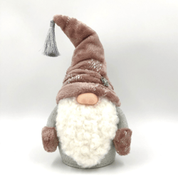 Christmas scandinavian gnome, Swedish gnome, Soft plush gnome, Winter decor gnome, Gnome gifts, A gift to grandfa