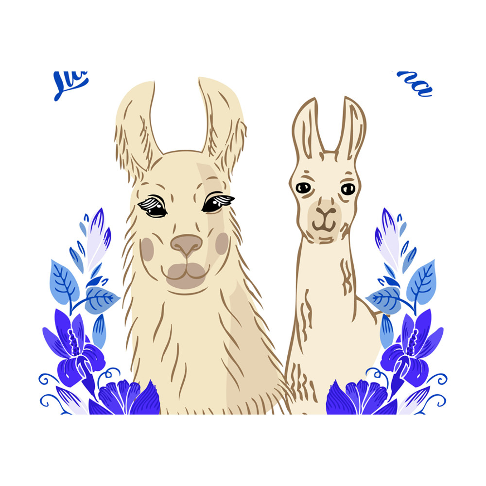 Llama with baby son. poster A4_2.jpg