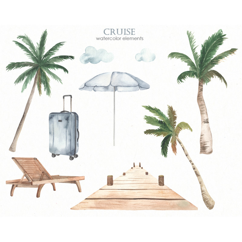 3 Watercolor sea cruise watercolor elements.jpg
