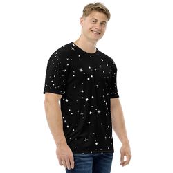 Men's t-shirt Black-Stars