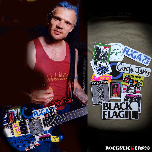 Flea stickers C-Punk Bass guitar RHCP.png