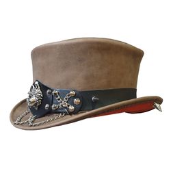 Renegade Leather Top Hat