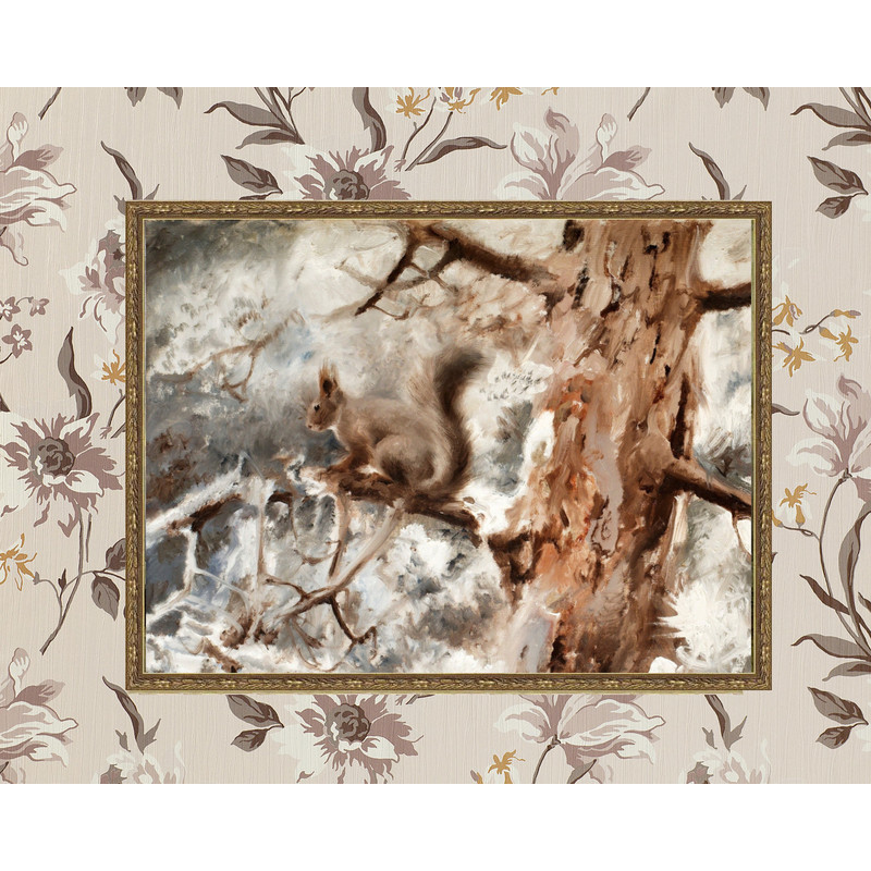 vintage squirrel giclee print.jpg