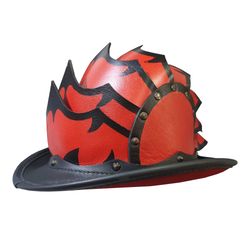 fantasy leather top hat