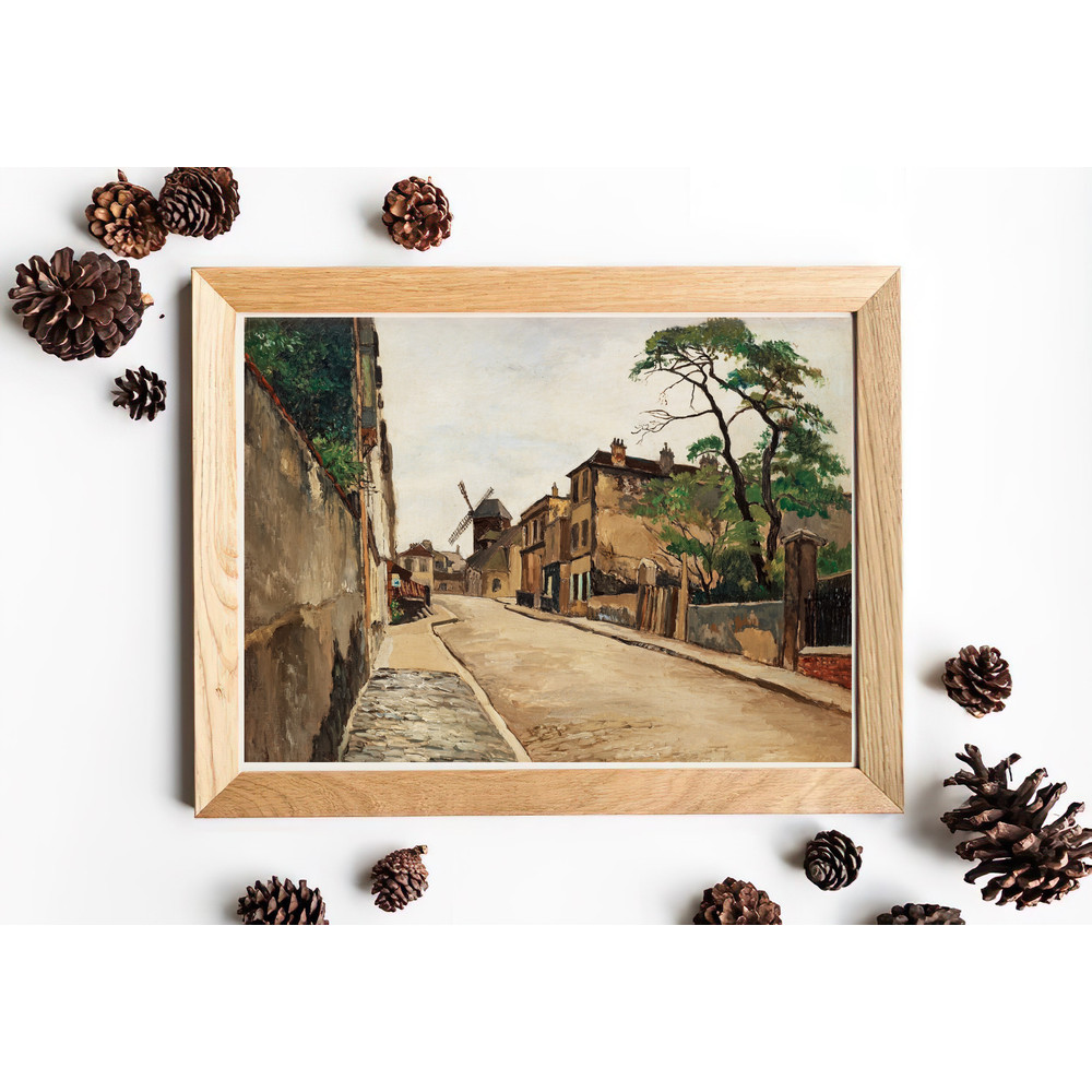 vintage montmartre wall art print.jpg