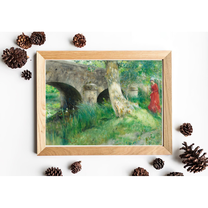 vintage bridge wall art print.jpg