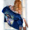 Women Hand Painted Denim jacket-vintage-alternative clothing-custom clothing-personalized pattern-one of a kind17.jpg