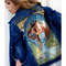 Women Hand Painted Denim jacket-vintage-alternative clothing-custom clothing-personalized pattern-one of a kind5.jpg