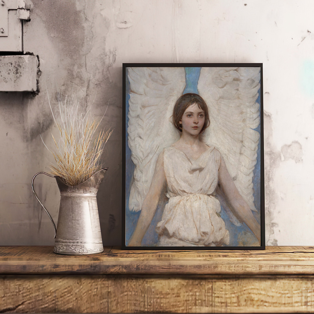 vintage girl angel wall art.jpg
