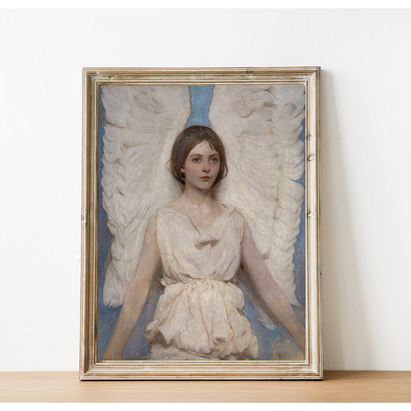 vintage girl angel home decor.jpg