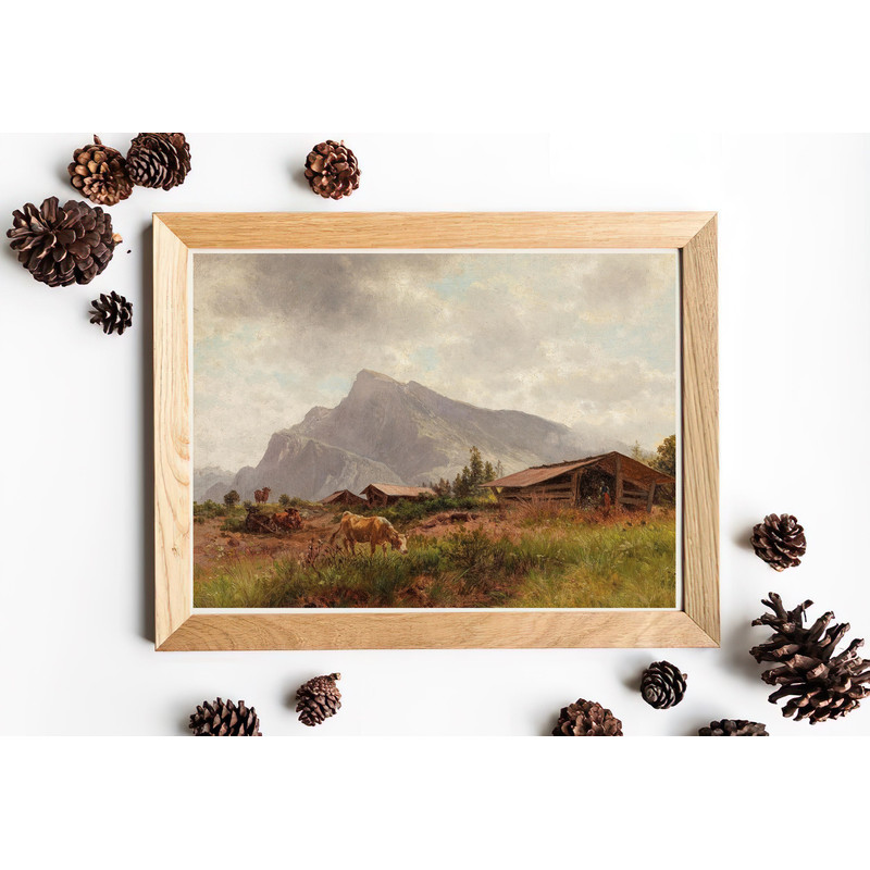vintage mountains wall art print.jpg