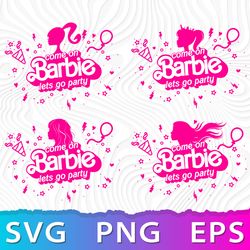 Barbie Party Bundle SVG