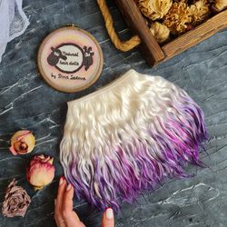 angora mohair tress