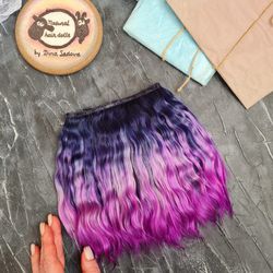 angora mohair tress