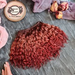 angora mohair tress
