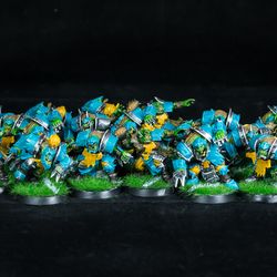 Orc Blood Bowl Team – Gouged Eye - Painting comission
