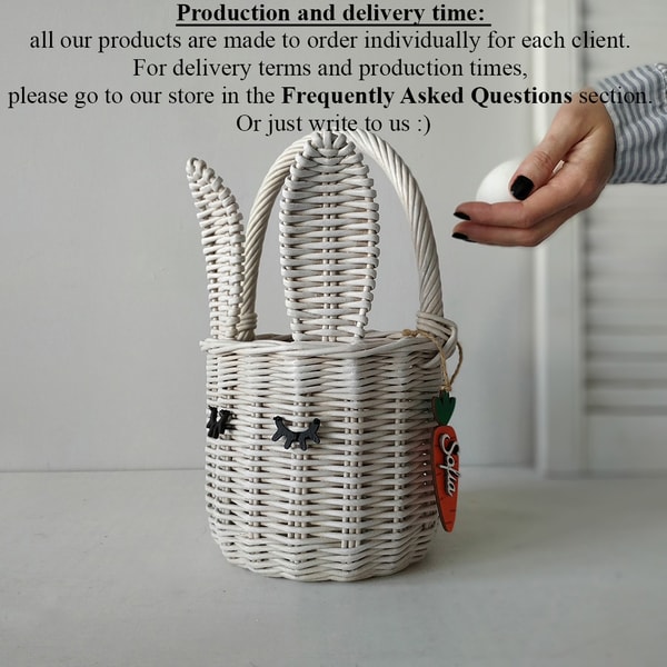 Walnut Ridge Rabbit Basket Rabbit basket | Inspire Uplift