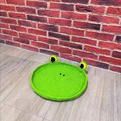 Cat bed crochet, frog crochet, pets home