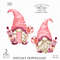 Pink gin gnome clipart_01.JPG