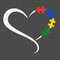 Autism Heart Svg, Puzzle Piece Svg, Autism Support, 2nd April Svg, Autism Awareness Svg, Be Kind Svg.jpg